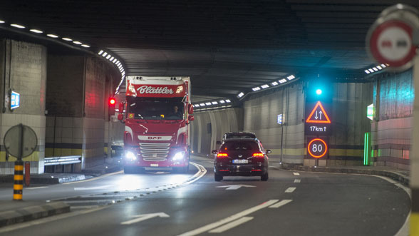 Réfection du tunnel routier du Gothard