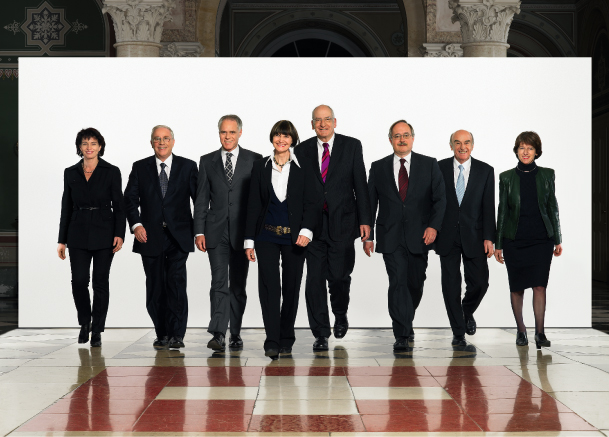 Bundesratsfoto 2007 - vergrösserte Ansicht