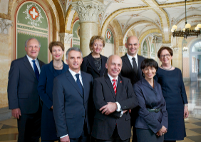 Bundesratsfoto 2013 - vergrösserte Ansicht
