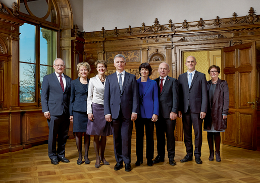 Photo du conseil fédéral 2014