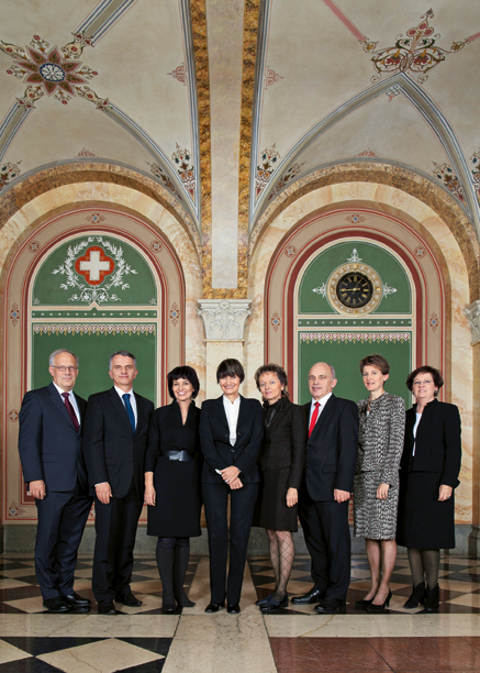 Photo du conseil fédéral 2011
