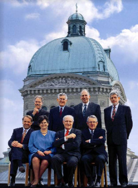 Foto del Consiglio federale 1998 II